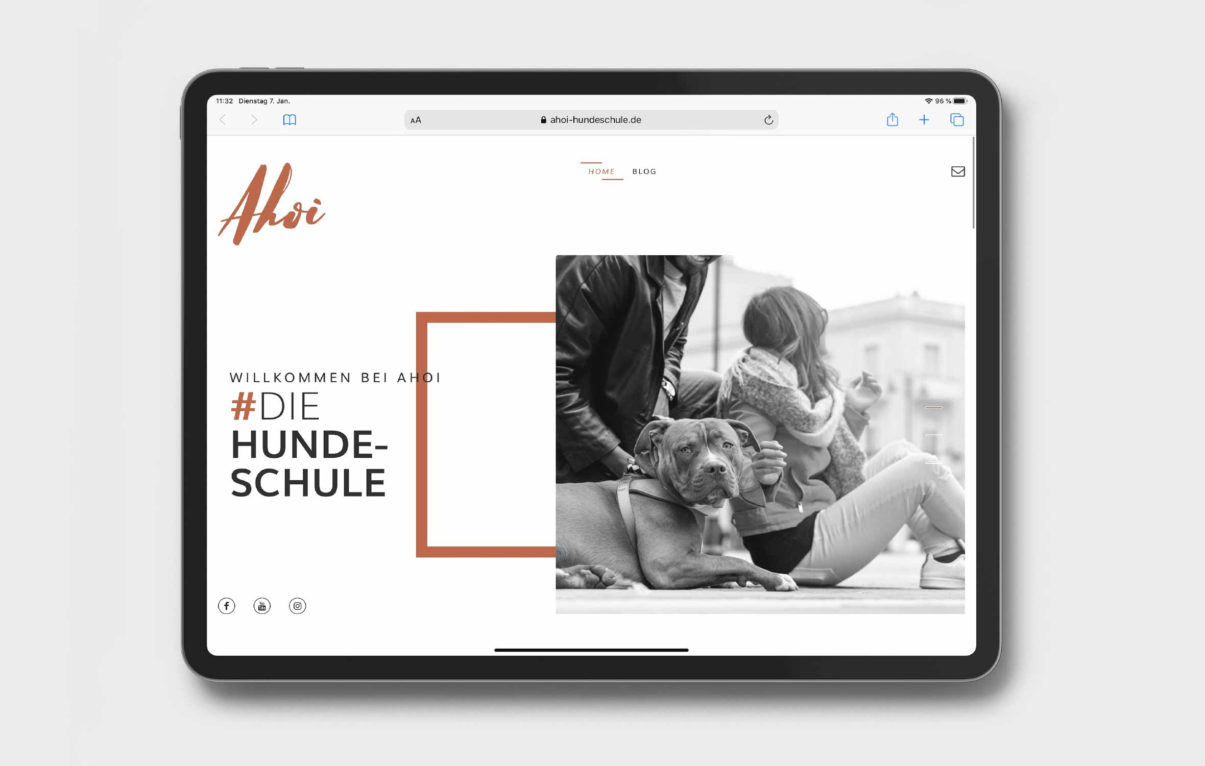 zartbitter Ahoi Hundeschule Referenz Ansicht Internet