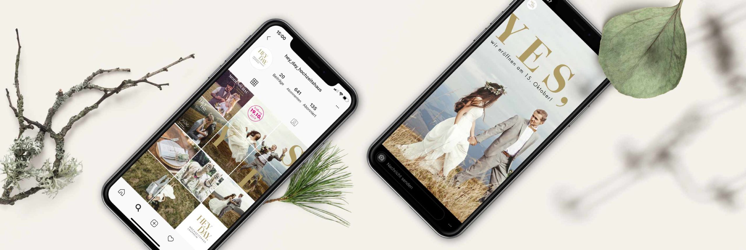 zartbitter HeyDay Referenz Ansicht Mobil