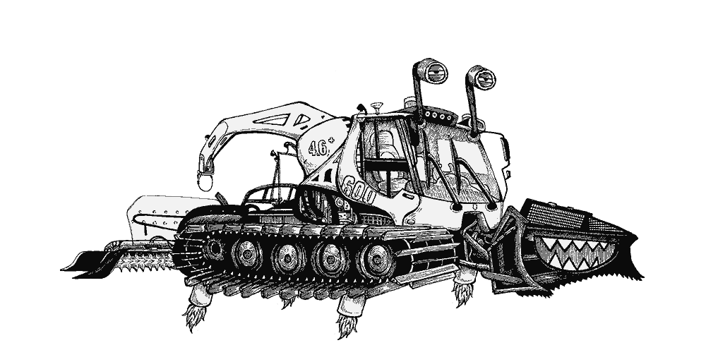 zartbitter Pistenbully Referenz Animation
