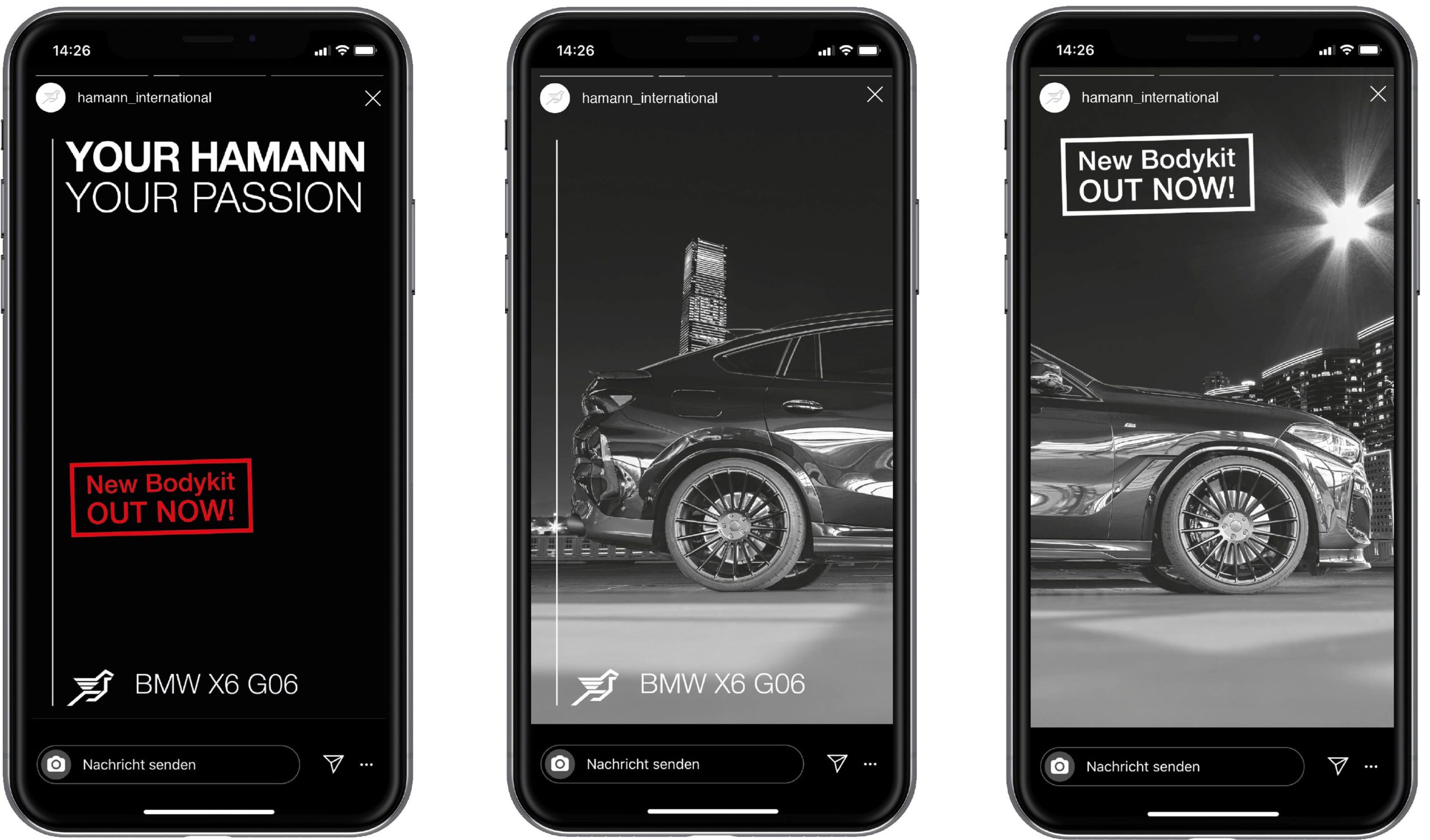 zartbitter Hamann Referenz Mobil SoMe Content
