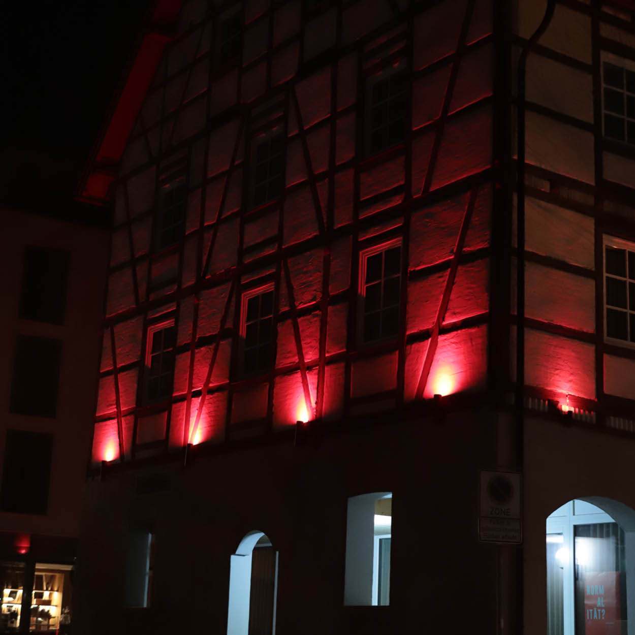 Rotes Signal Bild